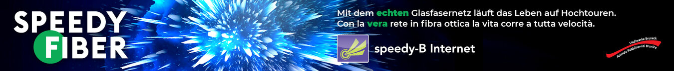 Banner Stadtwerke | © Stadtwerke Bruneck